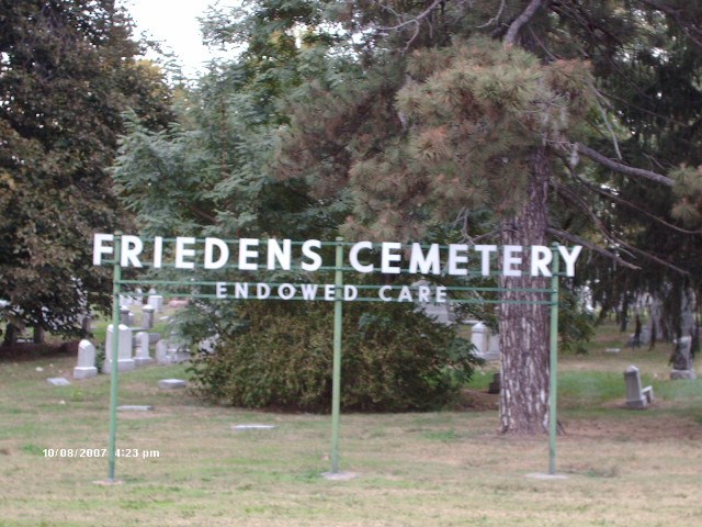 Friedens Cemetery Mausoleum and Chapel